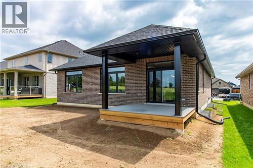 Photos from another Josie Model - for illustration purposes only - House not yet built - 96 Craddock Boulevard, Jarvis, ON - Outdoor With Deck Patio Veranda