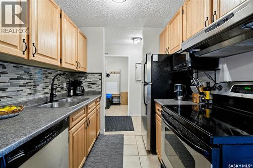 730 510 Prairie Avenue, Saskatoon, SK - Indoor Photo Showing Kitchen With Double Sink