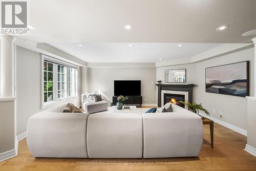 5851 Cornell Crescent, Mississauga, ON - Indoor Photo Showing Other Room With Fireplace