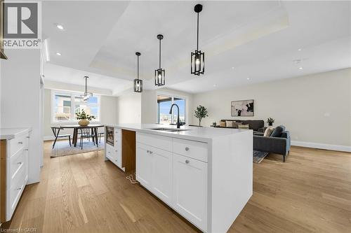 Photo from Cayuga Dedrick Model - Photo for illustration purposes only - 92 Craddock Boulevard, Jarvis, ON - Indoor Photo Showing Kitchen