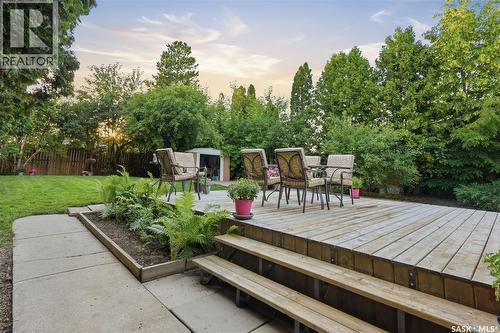242 Candle Crescent, Saskatoon, SK - Outdoor With Deck Patio Veranda