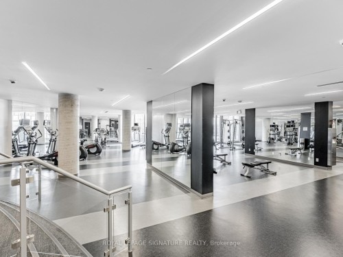 2102-51 East Liberty Street, Toronto, ON - Indoor Photo Showing Gym Room