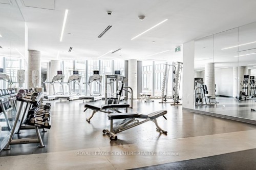 2102-51 East Liberty Street, Toronto, ON - Indoor Photo Showing Gym Room
