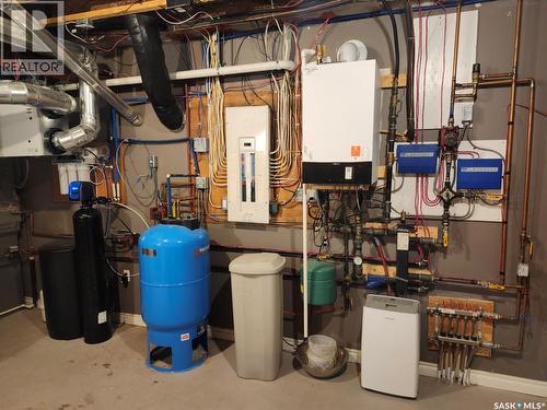 505 Cardinal Court, Shellbrook, SK - Indoor Photo Showing Basement