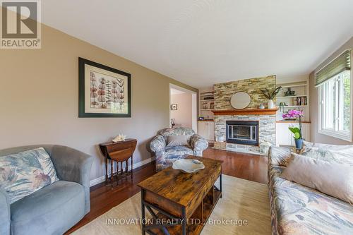 25 King Street, Ottawa, ON - Indoor Photo Showing Living Room With Fireplace