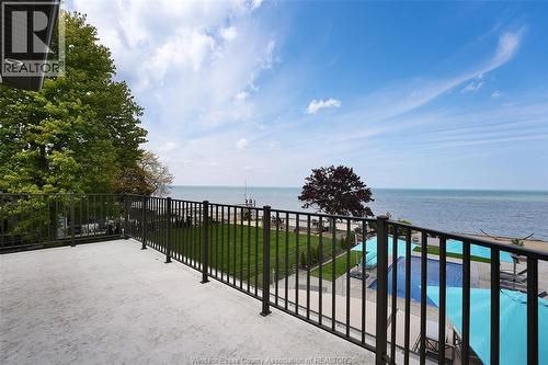 1740 Caille Avenue, Lakeshore, ON - Outdoor With Body Of Water With Balcony