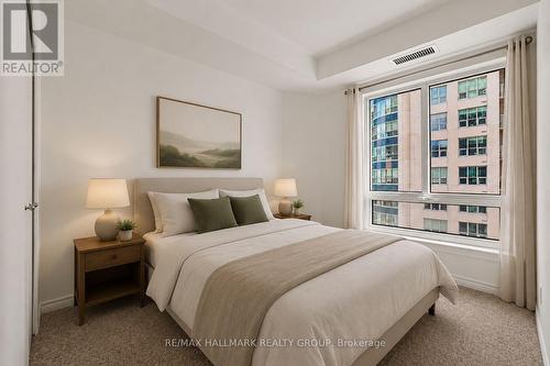 Photo has been digitally altered - 1304A - 234 Rideau Street, Ottawa, ON - Indoor Photo Showing Bedroom