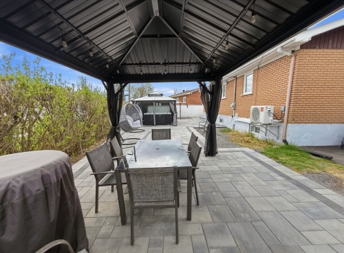 Cour - 6705 Rue Rivière, Laval (Auteuil), QC - Outdoor With Deck Patio Veranda With Exterior