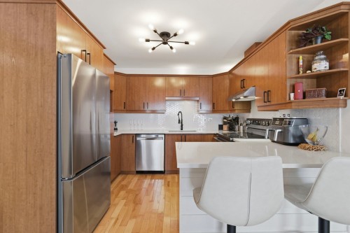 Cuisine - 305-2502 Rue Bossuet, Montréal (Mercier/Hochelaga-Maisonneuve), QC - Indoor Photo Showing Kitchen