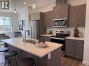 67 Taskamanwa Terrace, Saskatoon, SK  - Indoor Photo Showing Kitchen With Double Sink With Upgraded Kitchen 