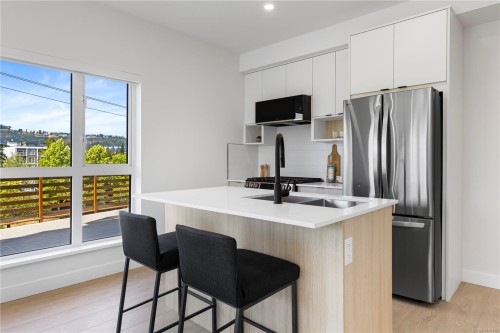#604-2629 Millstream Rd, Langford, BC - Indoor Photo Showing Kitchen With Upgraded Kitchen