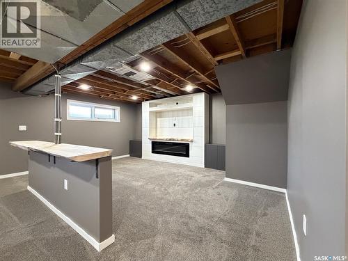 211 2Nd Street S, Cabri, SK - Indoor Photo Showing Basement