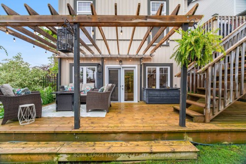 387 Gravel Ridge Trail, Kitchener, ON - Outdoor With Deck Patio Veranda