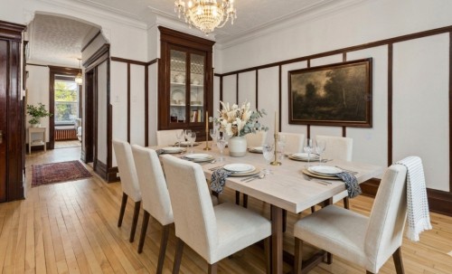 Dining Room - 2151 Av. Old Orchard, Montréal (Côte-Des-Neiges/Notre-Dame-De-Grâce), QC - Indoor Photo Showing Dining Room