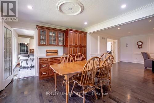 Formal dining room with built in cabinetry - 720 Lake Street, St. Catharines (Lakeshore), ON - Indoor Photo Showing Living Room With Fireplace