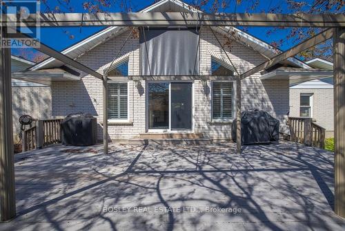 Patio access from family room - 720 Lake Street, St. Catharines (Lakeshore), ON - Outdoor With Body Of Water With View