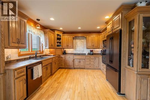2507 Bickford Line, St Clair, ON - Indoor Photo Showing Kitchen With Double Sink