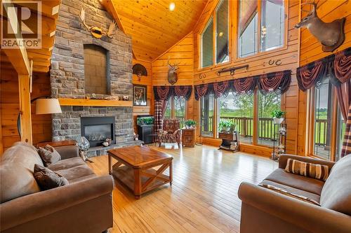 2507 Bickford Line, St Clair, ON - Indoor Photo Showing Living Room With Fireplace