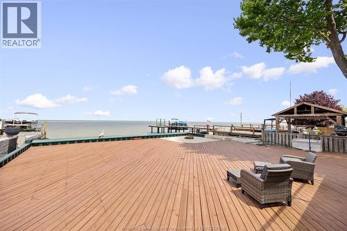 689 Ross Beach, Lakeshore, ON - Outdoor With Body Of Water With Deck Patio Veranda