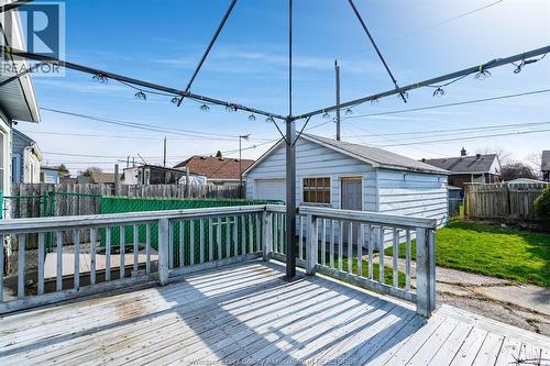 3759 Whitney, Windsor, ON - Outdoor With Deck Patio Veranda With Exterior