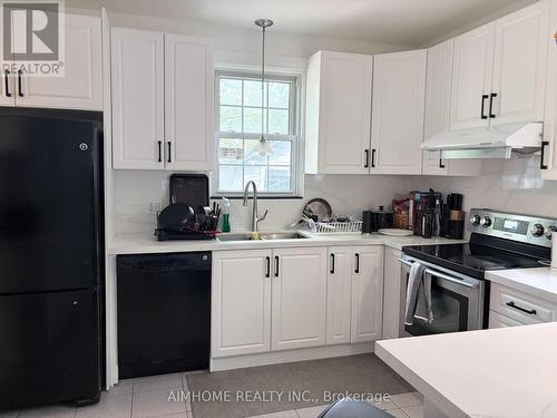 110 Traymore Avenue, Hamilton, ON - Indoor Photo Showing Kitchen With Double Sink