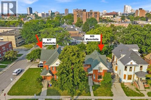 669 Marentette Unit# Upper, Windsor, ON - Outdoor With View