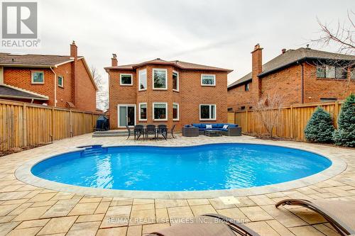 28 Chickadee Crescent, Brampton, ON - Outdoor With In Ground Pool With Deck Patio Veranda With Exterior