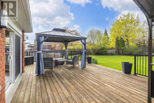 525 Sundown Crescent, Pickering, ON - Outdoor With Deck Patio Veranda