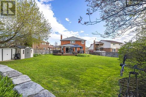 525 Sundown Crescent, Pickering, ON - Outdoor With Deck Patio Veranda With Backyard