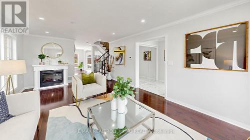 6 Majestic Drive, Markham, ON - Indoor With Fireplace
