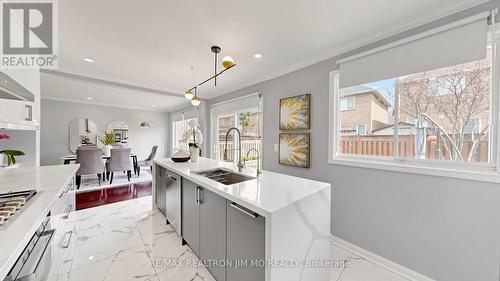 6 Majestic Drive, Markham, ON - Indoor Photo Showing Kitchen With Double Sink