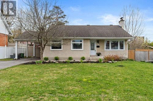 1266 RANDALL AVENUE  Ottawa, ON K1H 7R1