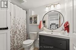 Updated bathroom - 