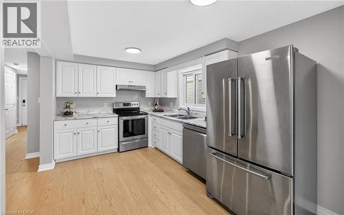 30 Bridlewreath Street, Kitchener, ON - Indoor Photo Showing Kitchen With Double Sink