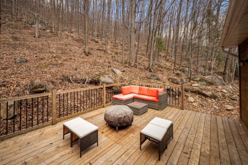 Patio - 1390 Ch. Indian, Saint-Adolphe-D'Howard, QC - Outdoor With Deck Patio Veranda