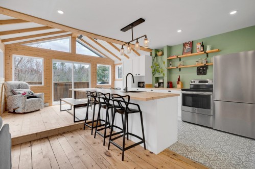 Kitchen - 1390 Ch. Indian, Saint-Adolphe-D'Howard, QC - Indoor Photo Showing Kitchen