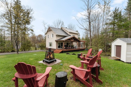 Extérieur - 24 106E Rue, Magog, QC - Outdoor With Deck Patio Veranda With Backyard