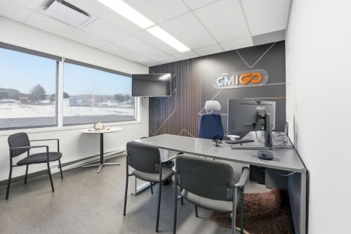 Bureau - 24 Rue Industriel, Saint-Benoît-Labre, QC - Indoor Photo Showing Office