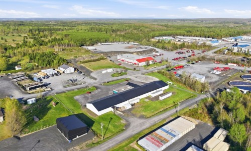 Aerial View - 24 Rue Industriel, Saint-Benoît-Labre, QC - Outdoor With View