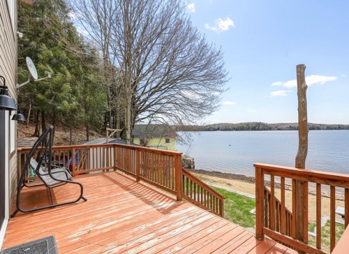 Patio - 9 Ch. D'Inverness, Harrington, QC - Outdoor With Body Of Water With Deck Patio Veranda