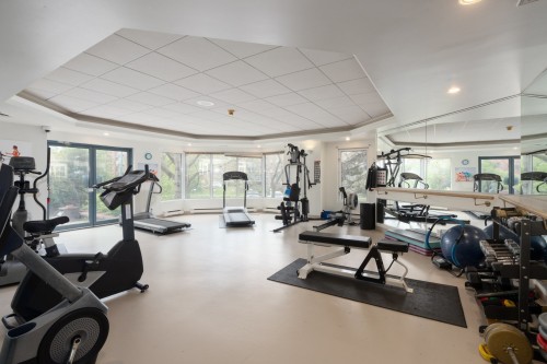 Exercise Room - 107-815 Rue Muir, Montréal (Saint-Laurent), QC - Indoor Photo Showing Gym Room