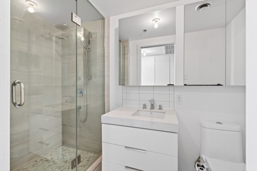 Bathroom - 454-101 Rue Peel, Montréal (Le Sud-Ouest), QC - Indoor Photo Showing Bathroom