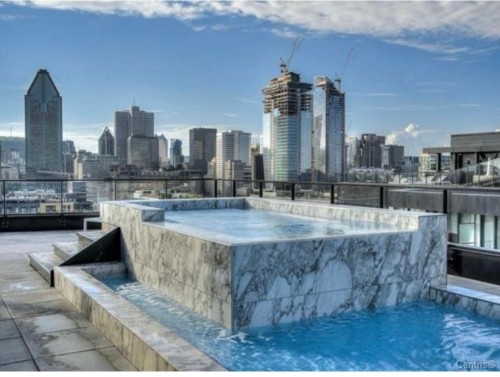 Pool - 454-101 Rue Peel, Montréal (Le Sud-Ouest), QC - Outdoor