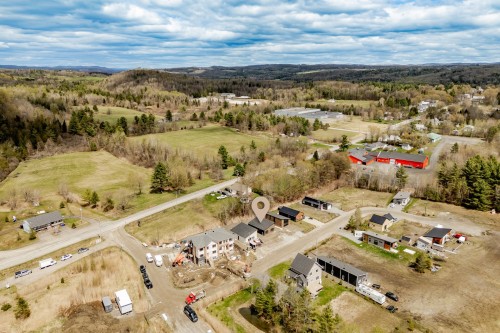 Photo aérienne - 27 Rue Des Tailleurs-De-Pierre, Stanstead - Ville, QC - Outdoor With View