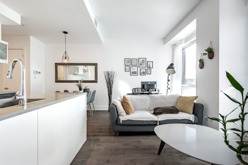 Salon - 804-901 Rue De La Commune E., Montréal (Ville-Marie), QC - Indoor Photo Showing Living Room