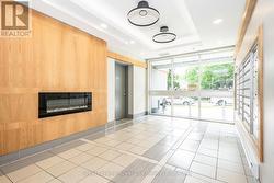 mail room with fireplace - 