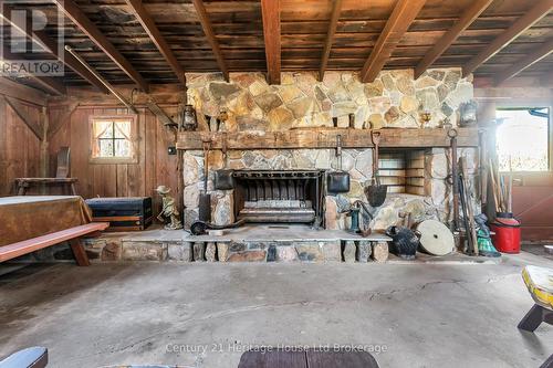 88 Potters Road, Tillsonburg, ON - Indoor With Fireplace