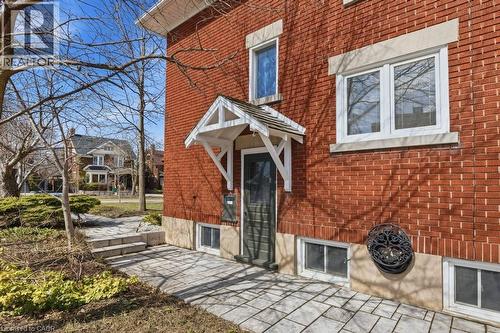 Seperate entrance to basement - 859 Queen'S Boulevard, Kitchener, ON - Outdoor With Exterior