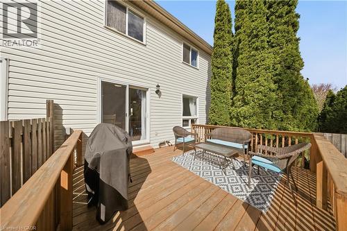 18 Prosperity Drive, Kitchener, ON - Outdoor With Deck Patio Veranda With Exterior