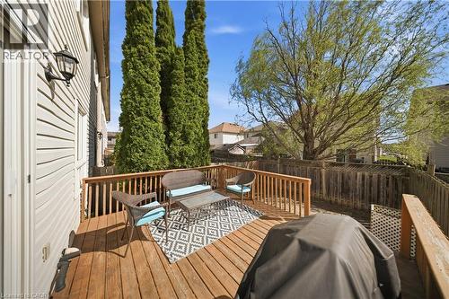 18 Prosperity Drive, Kitchener, ON - Outdoor With Deck Patio Veranda With Exterior